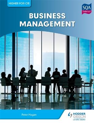 Book cover for Higher Business Management for CfE