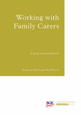 Book cover for Working with Family Carers