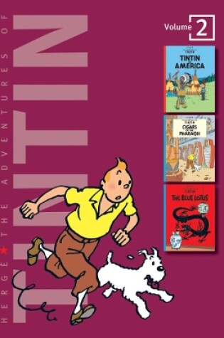 Cover of The Adventures of Tintin: Volume 2 (Compact Editions)