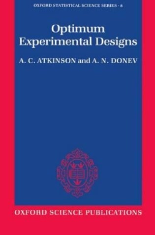 Cover of Optimum Experimental Designs