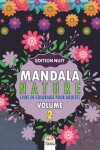 Book cover for Mandala nature -Volume 2 - Edition nuit