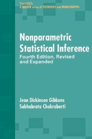 Cover of Nonparametric Statistical Inference, Fourth Edition