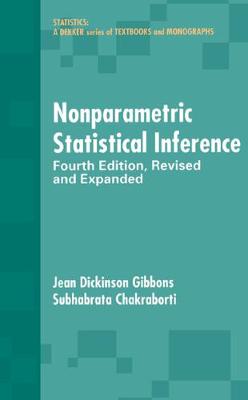 Book cover for Nonparametric Statistical Inference, Fourth Edition