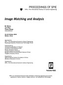 Book cover for Image Matching and Analysis