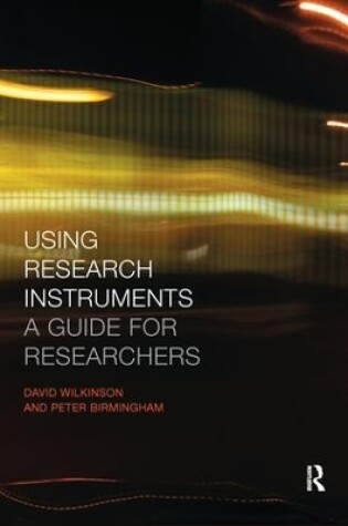 Cover of Using Research Instruments