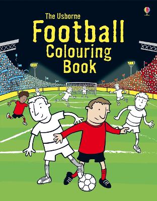 Book cover for Football Colouring Book