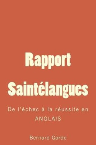 Cover of Rapport Saint langues