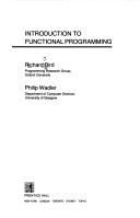 Book cover for Introduction to Functional Programming