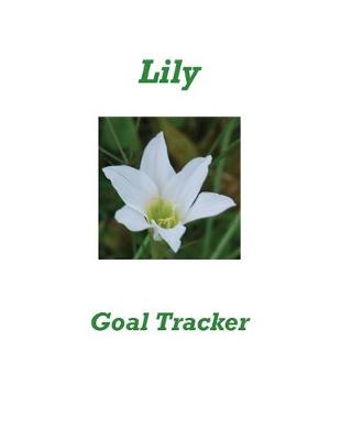 Book cover for Lily Goal Tracker