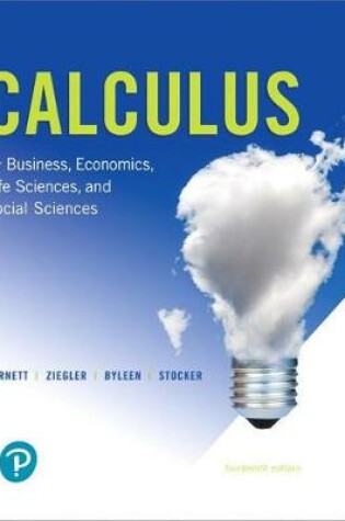 Cover of Calculus for Business, Economics, Life Sciences, and Social Sciences and Mylab Math with Pearson Etext -- 24-Month Access Card Package