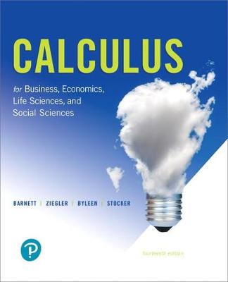 Book cover for Calculus for Business, Economics, Life Sciences, and Social Sciences and Mylab Math with Pearson Etext -- 24-Month Access Card Package