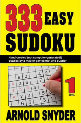 Cover of 333 Easy Sudoku