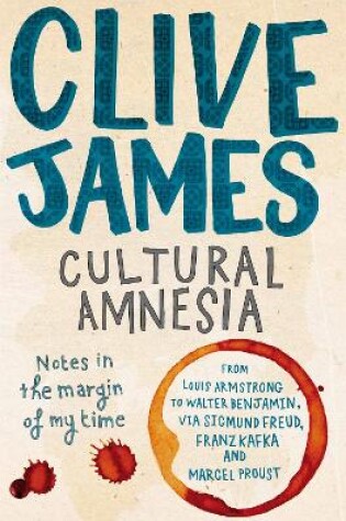 Cover of Cultural Amnesia
