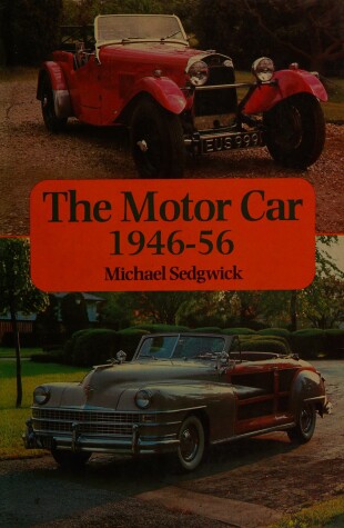 Book cover for Motor Car, 1946-56