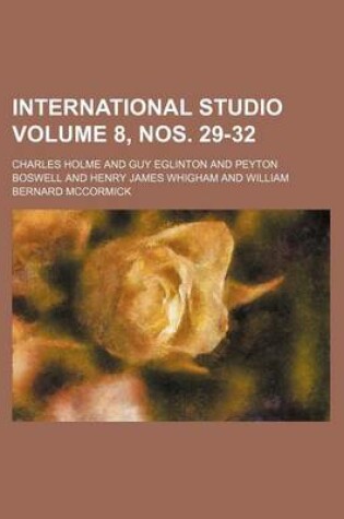 Cover of International Studio Volume 8, Nos. 29-32