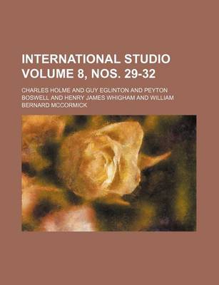 Book cover for International Studio Volume 8, Nos. 29-32