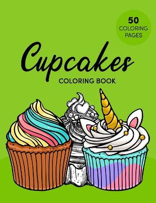Book cover for Cupcakes Coloring Book