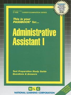 Book cover for Administrative Assistant I