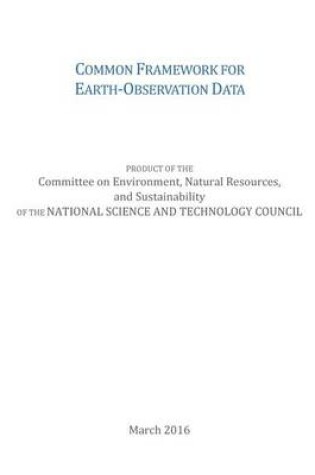 Cover of Common Framework for Earth-Observation Data