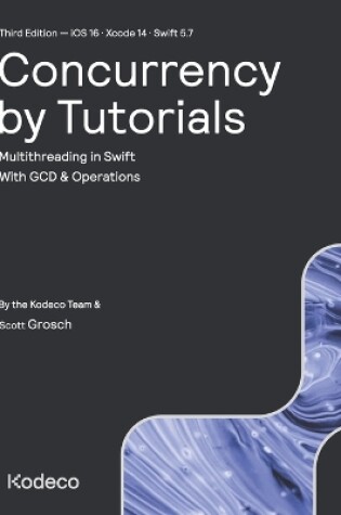 Cover of Concurrency by Tutorials (Third Edition)