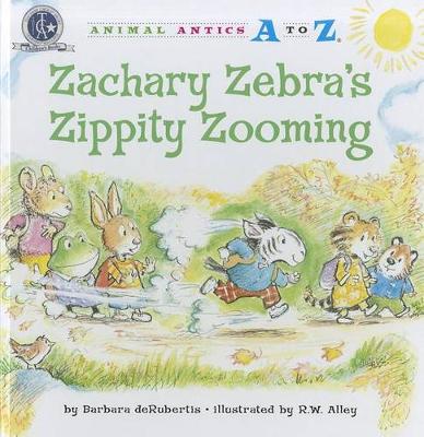 Book cover for Zachary Zebra's Zippity Zooming