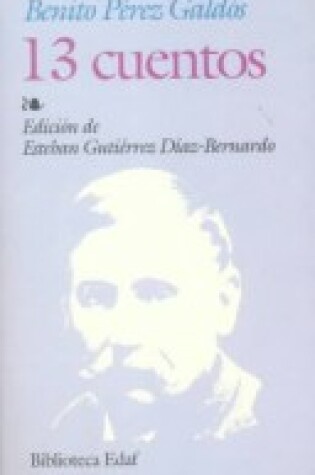 Cover of 13 Cuentos de Galdos