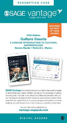 Book cover for Culture Counts - Vantage Slimpack