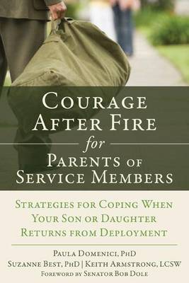 Book cover for Courage After Fire for Parents of Service Members