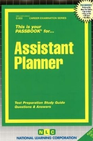 Cover of Assistant Planner