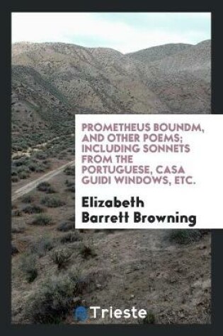 Cover of Prometheus Bound