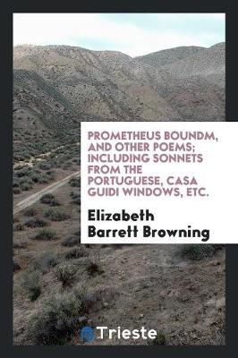 Book cover for Prometheus Bound