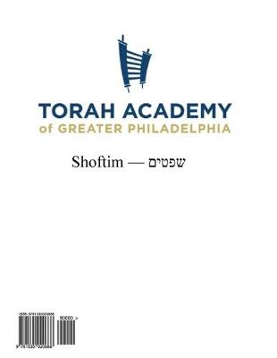 Book cover for Shoftim Workbook