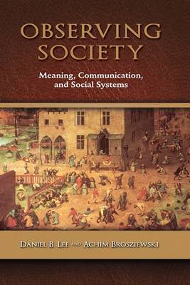 Book cover for Observing Society