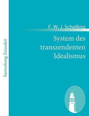 Book cover for System des transzendenten Idealismus