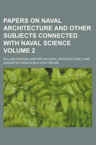 Cover of Papers on Naval Architecture and Other Subjects Connected with Naval Science Volume 2