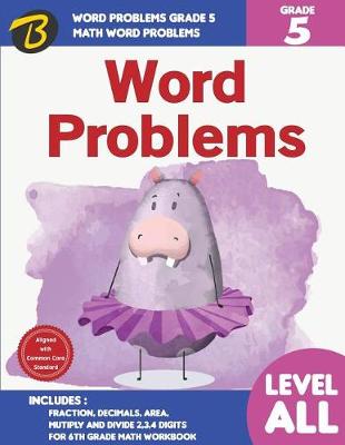 Book cover for Word Problems Grade 5