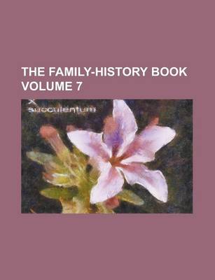 Book cover for The Family-History Book