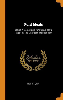 Book cover for Ford Ideals