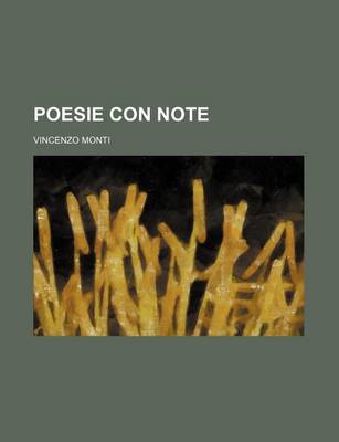 Book cover for Poesie Con Note