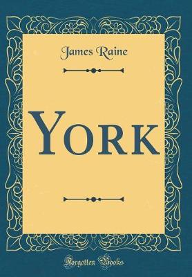 Book cover for York (Classic Reprint)