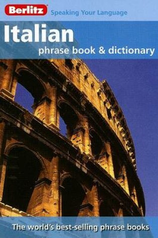 Cover of Italian Phrase Book and Dictionary