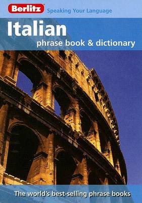 Book cover for Italian Phrase Book and Dictionary