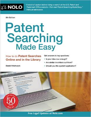 Book cover for Patent Searching Made Easy