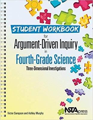 Book cover for Student Workbook for Argument-Driven Inquiry in Fourth-Grade Science