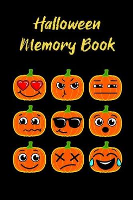 Book cover for Halloween Memory Book