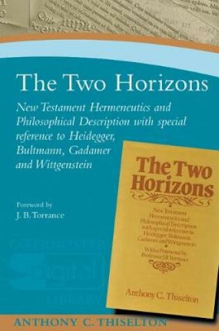 Cover of The Two Horizons