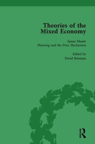 Cover of Theories of the Mixed Economy Vol 6
