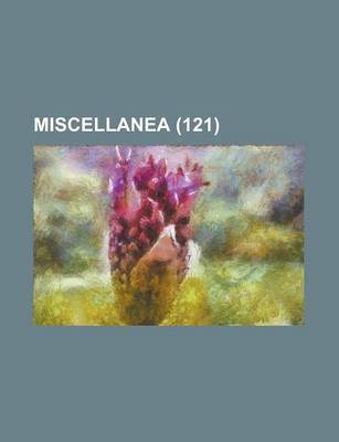 Book cover for Miscellanea (121 )