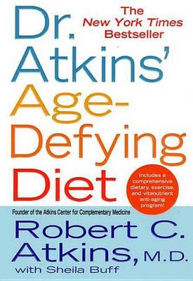 Book cover for Dr. Atkins' Age-Defying Diet