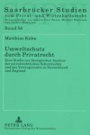 Book cover for Umweltschutz Durch Privatrecht